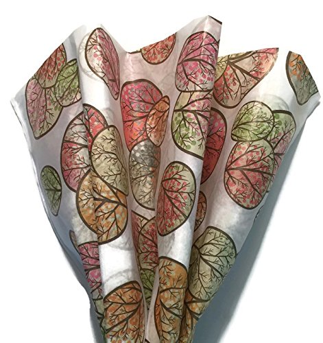 Nature Inspired Tissue Paper (Autumn Leaves)- Printed Tissue Paper for Gift Wrapping - Decorative Gift Tissue Paper, 24 Large Sheets (20x30)