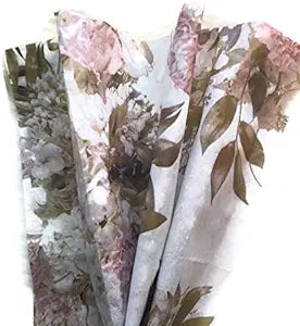 Victorian Flowers Tissue Paper