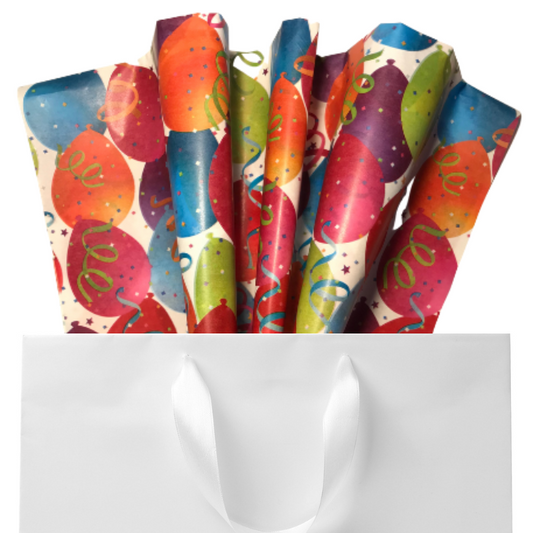 Birthday Party Balloons Tissue Paper