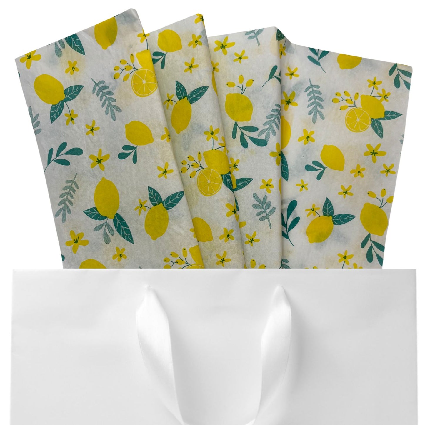 Fresh Lemons Tissue Paper