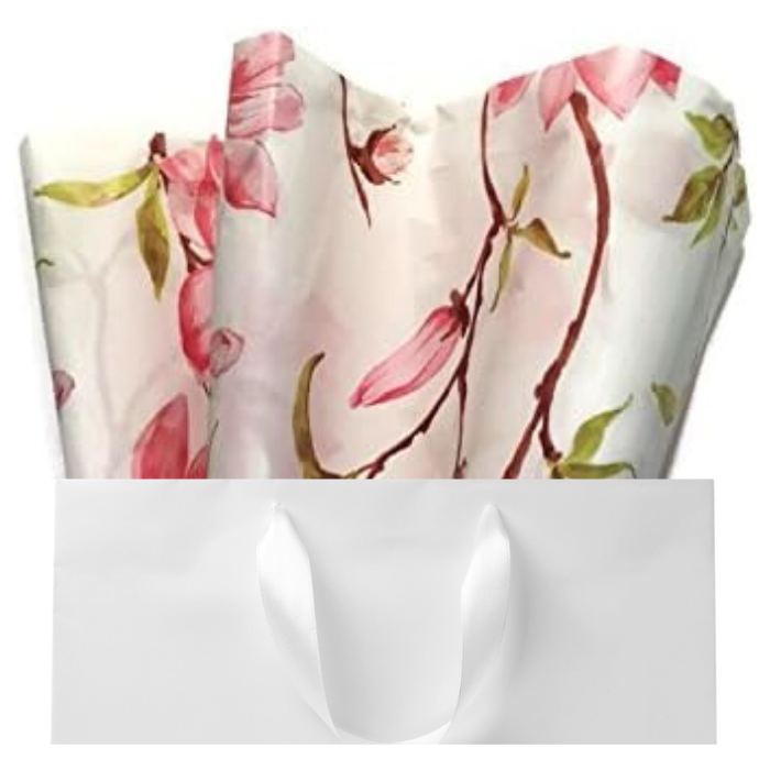 Pink Magnolia Tissue Paper