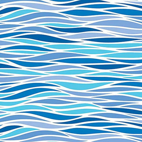 Blue Ripple Waves